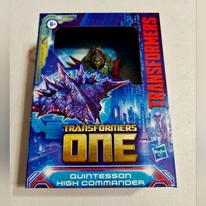 Transformers One Hasbro Quintesson High Commander!